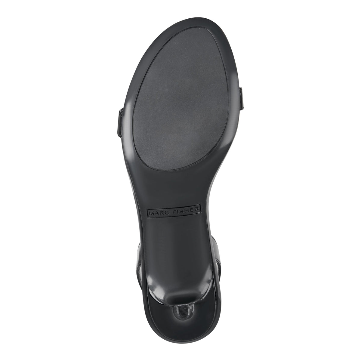 Salla Slingback Kitten Heel Sandal - Black Patent | Marc Fisher