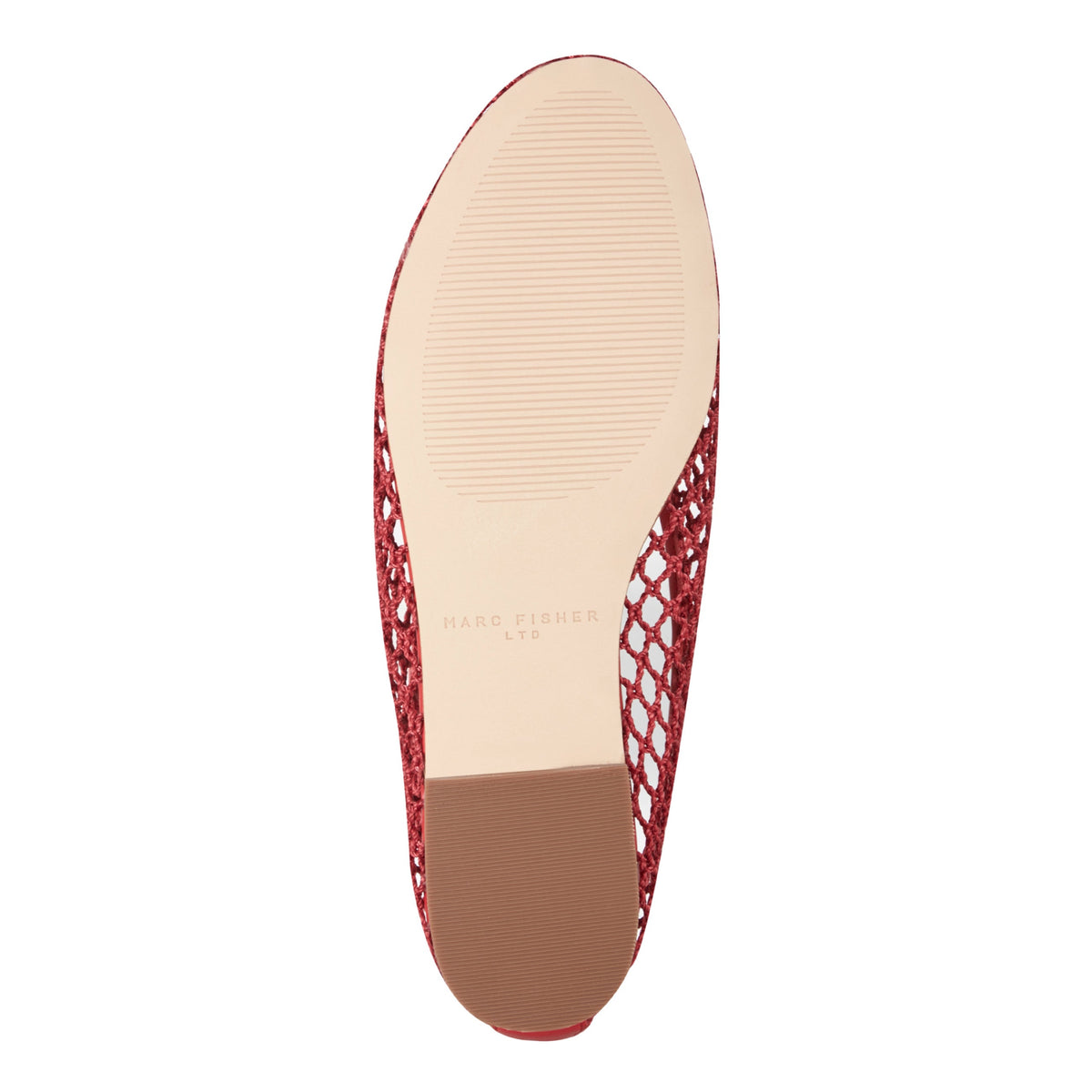 Jazlyn Mesh Ballet Flat - Red Mesh | Marc Fisher