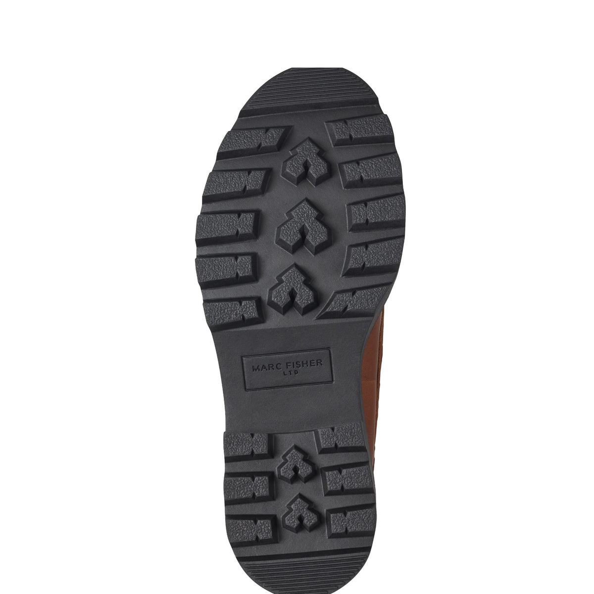 Peyten Leather Lug Sole Loafer - Cognac Leather | Marc Fisher