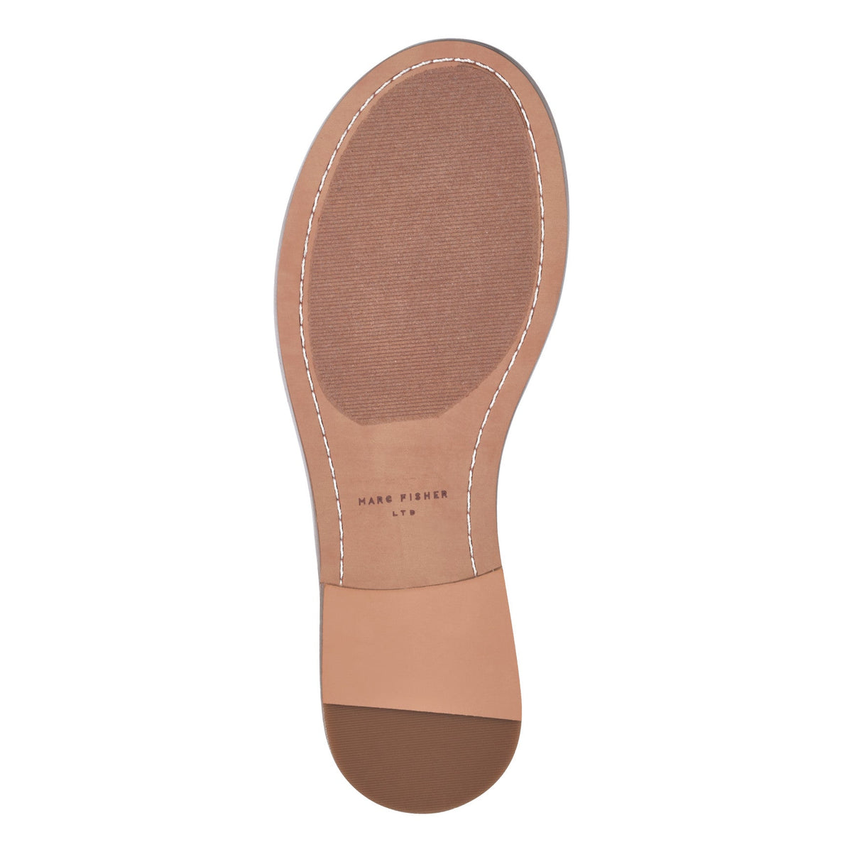 Glynne Woven Flat Sandal - White | Marc Fisher