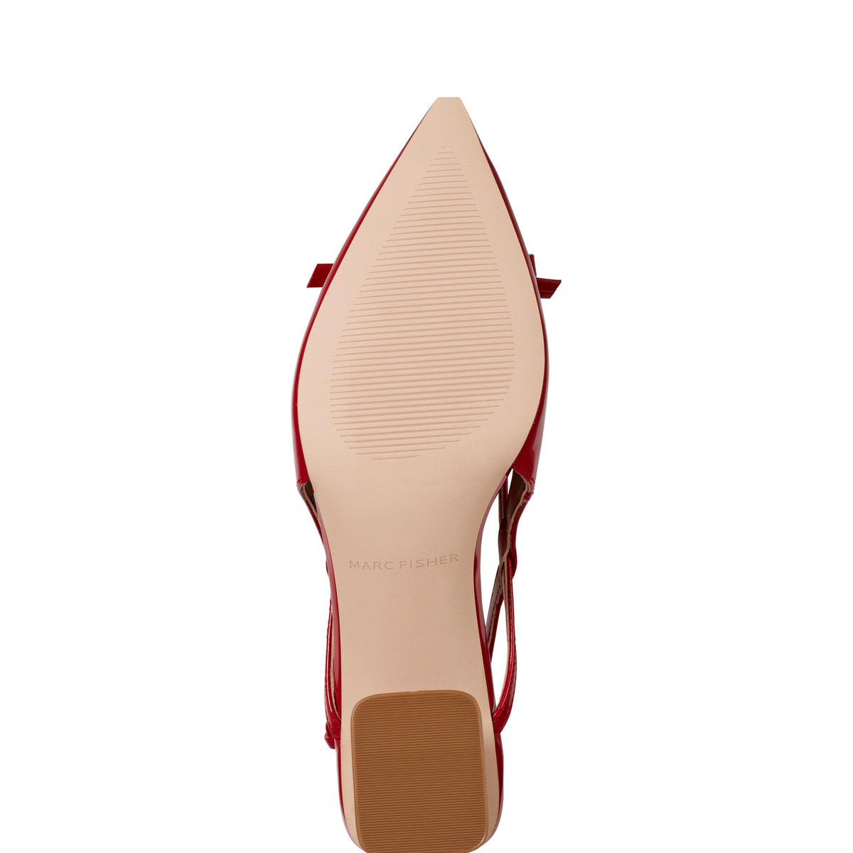 Laily Bow Slingback Pump - Red Patent | Marc Fisher