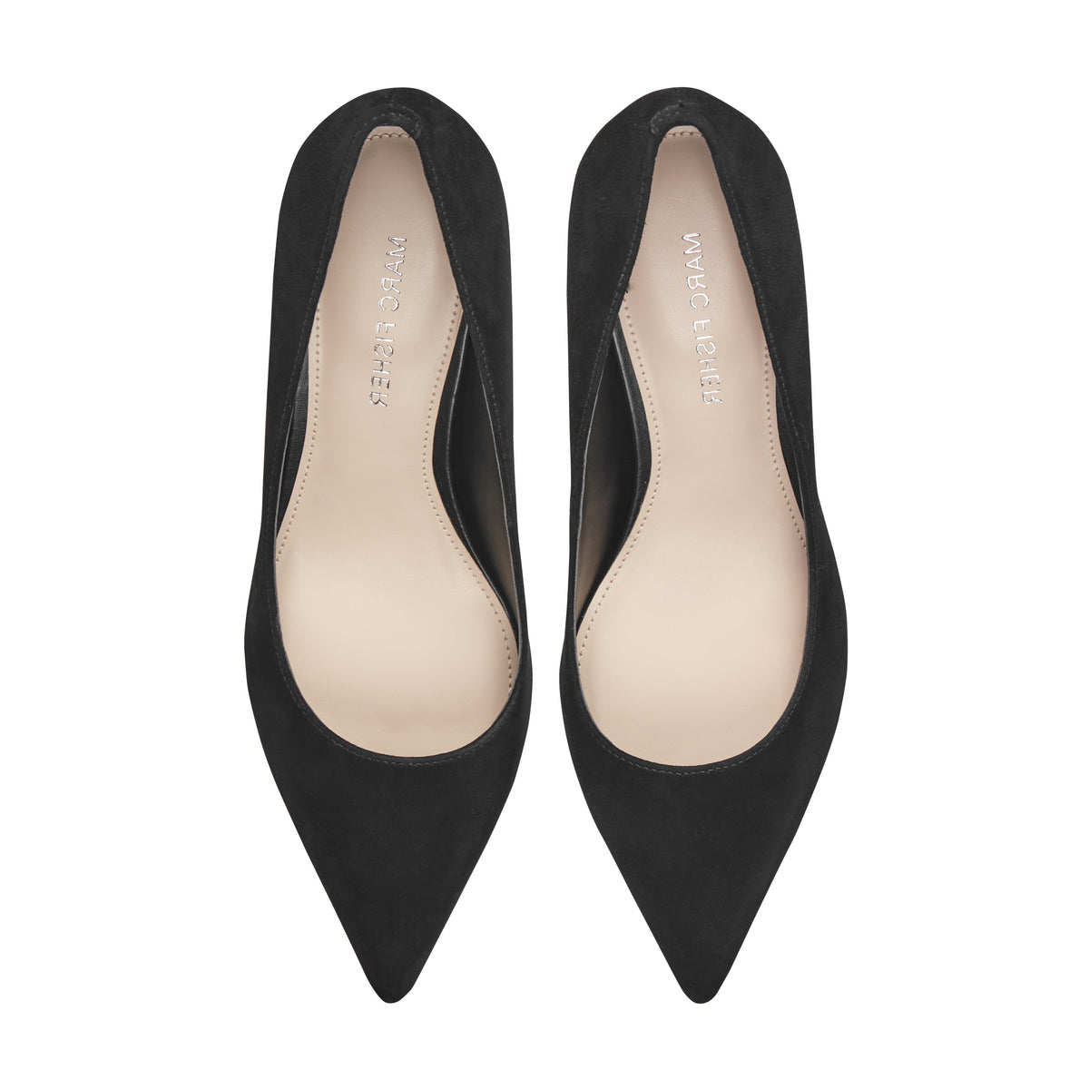 Alola Pump - Black Suede | Marc Fisher