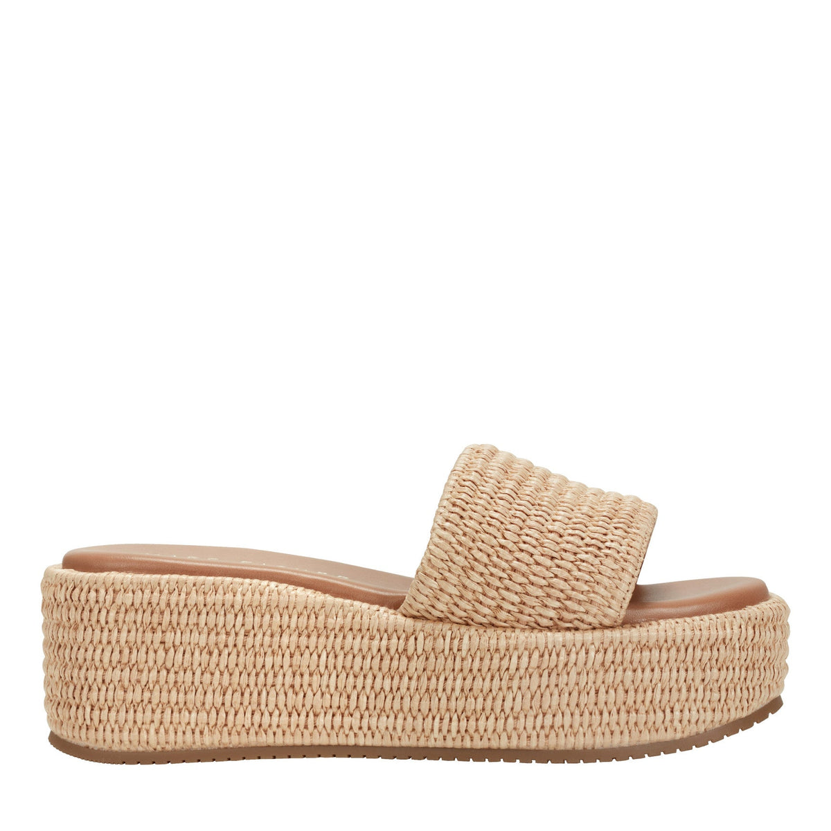 Daylin Flatform Sandal - Natural Raffia | Marc Fisher