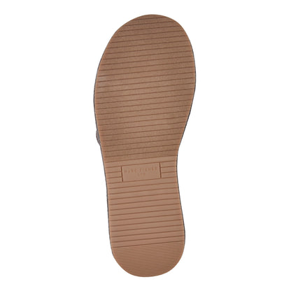 Daylin Flatform Sandal - Brown Raffia | Marc Fisher