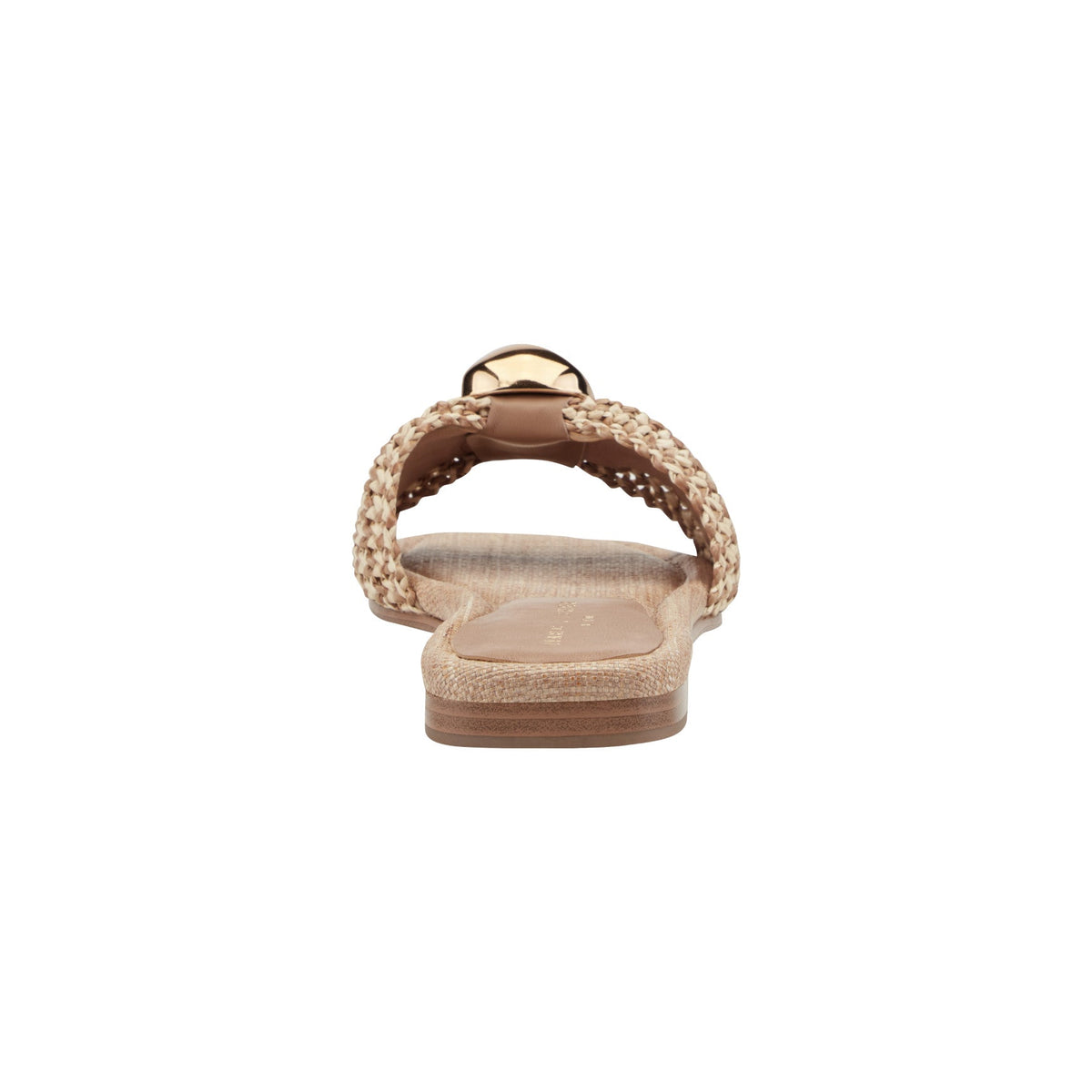 Nalena Flat Slide Sandal - Natural Multi | Marc Fisher