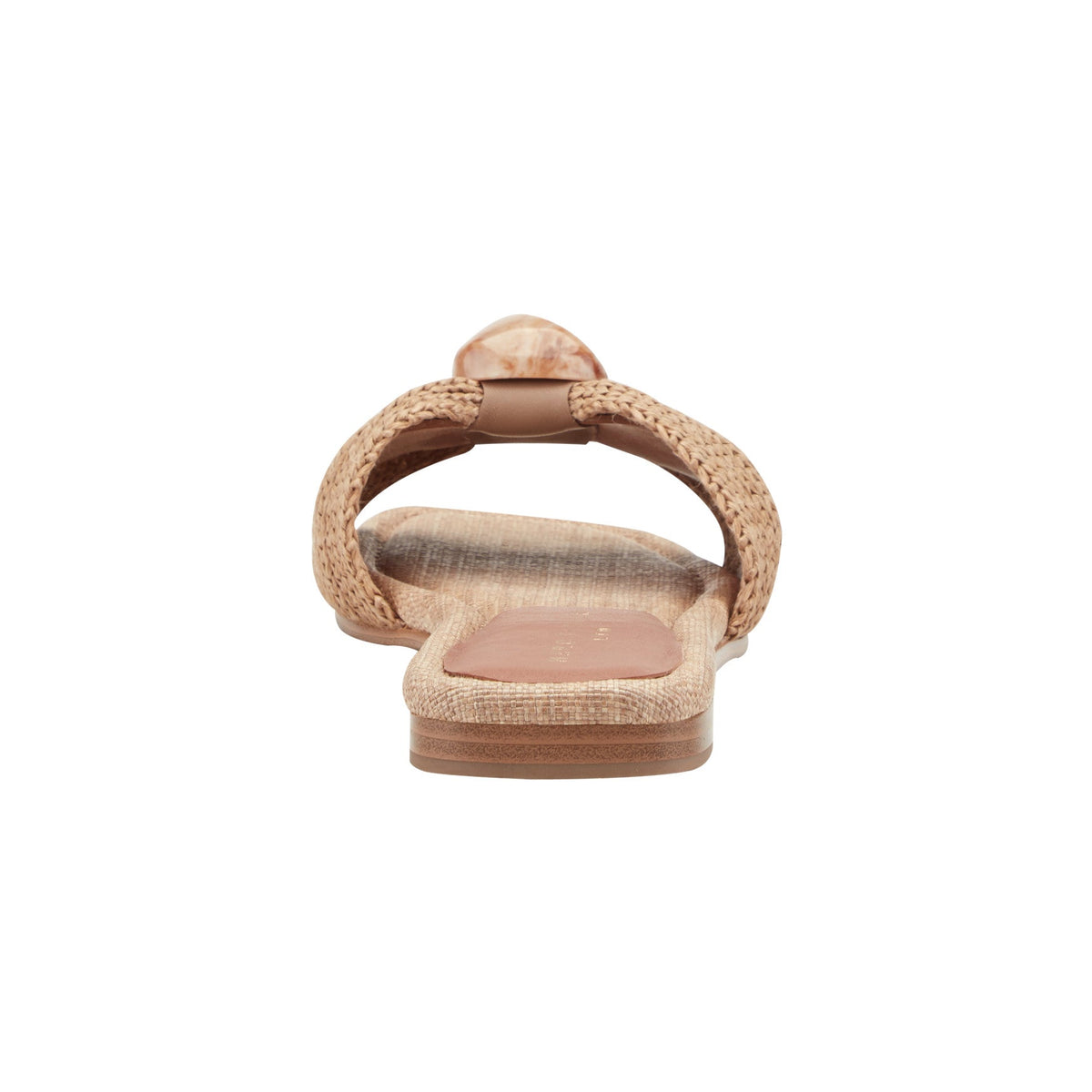 Nalena Flat Slide Sandal - Natural | Marc Fisher