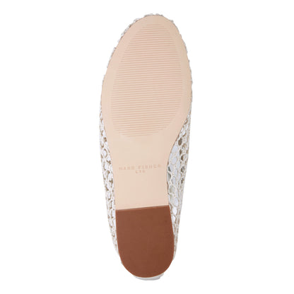 Jazlyn Mesh Ballet Flat - Ivory Mesh | Marc Fisher