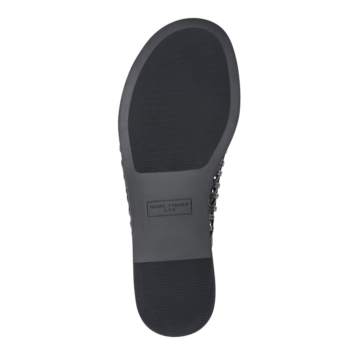 Lynzi Woven Leather Mule - Black Leather | Marc Fisher