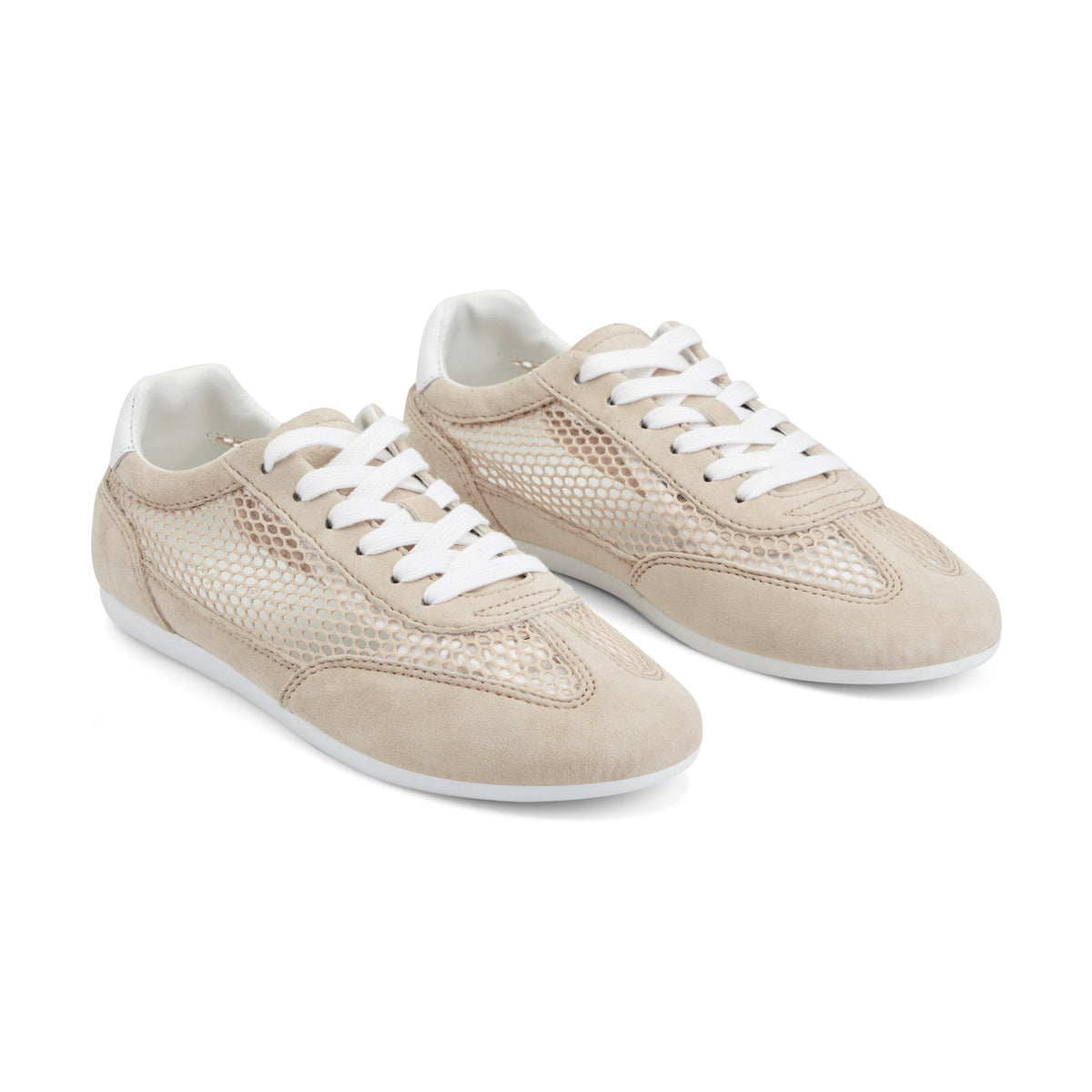 Lexxy Suede Mesh Sneaker - Natural Suede/Mesh | Marc Fisher