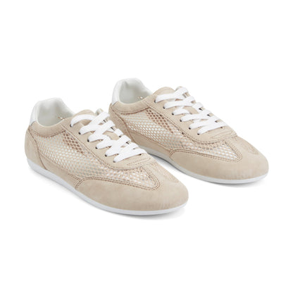 Lexxy Suede Mesh Sneaker - Natural Suede/Mesh | Marc Fisher