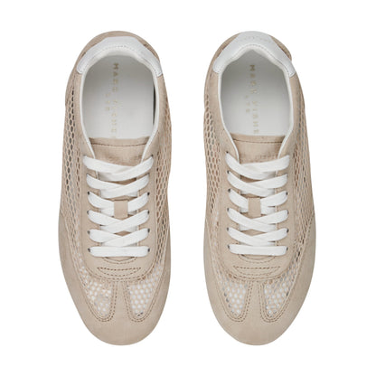 Lexxy Suede Mesh Sneaker - Natural Suede/Mesh | Marc Fisher