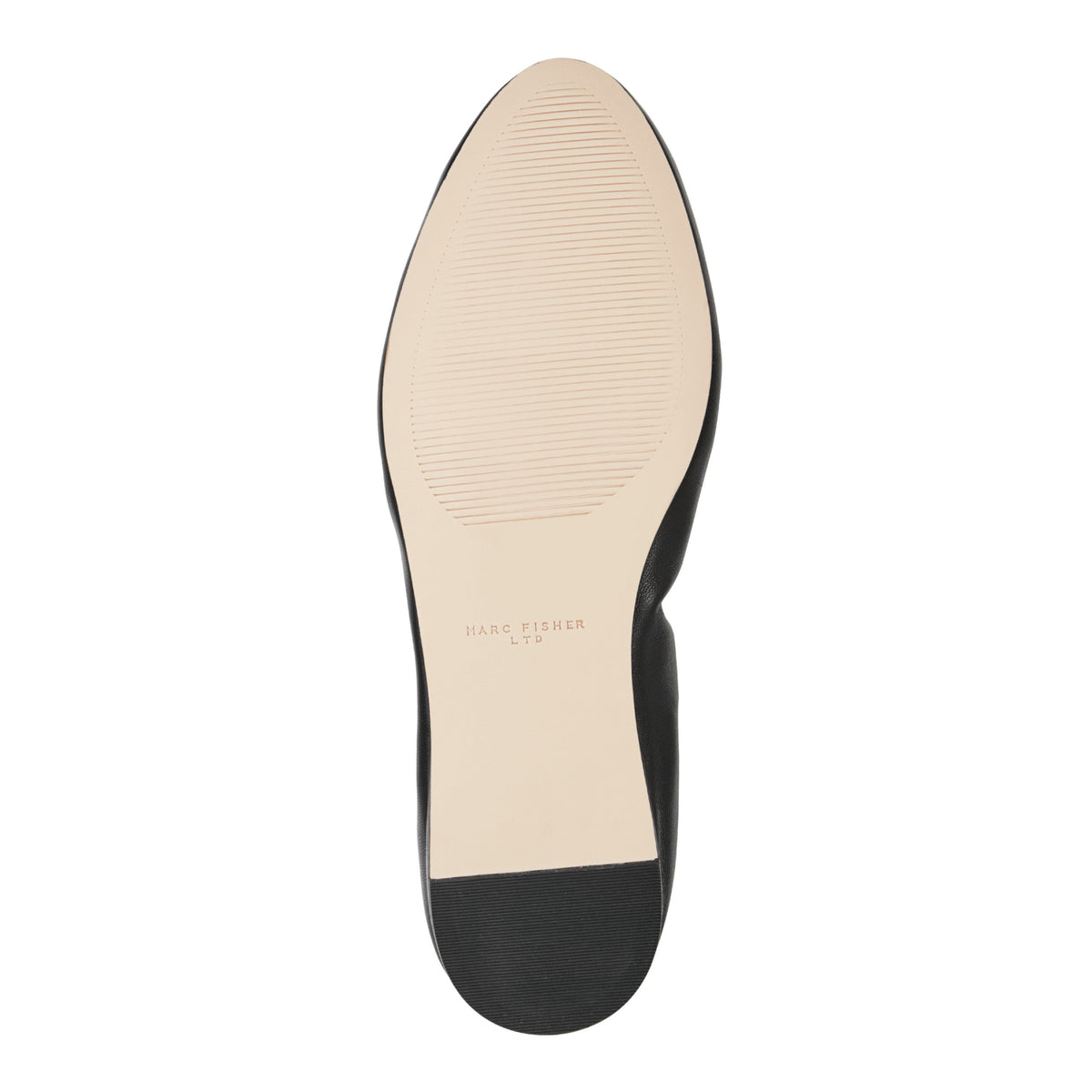 Amellie Leather Ballet Flat - Black Leather | Marc Fisher