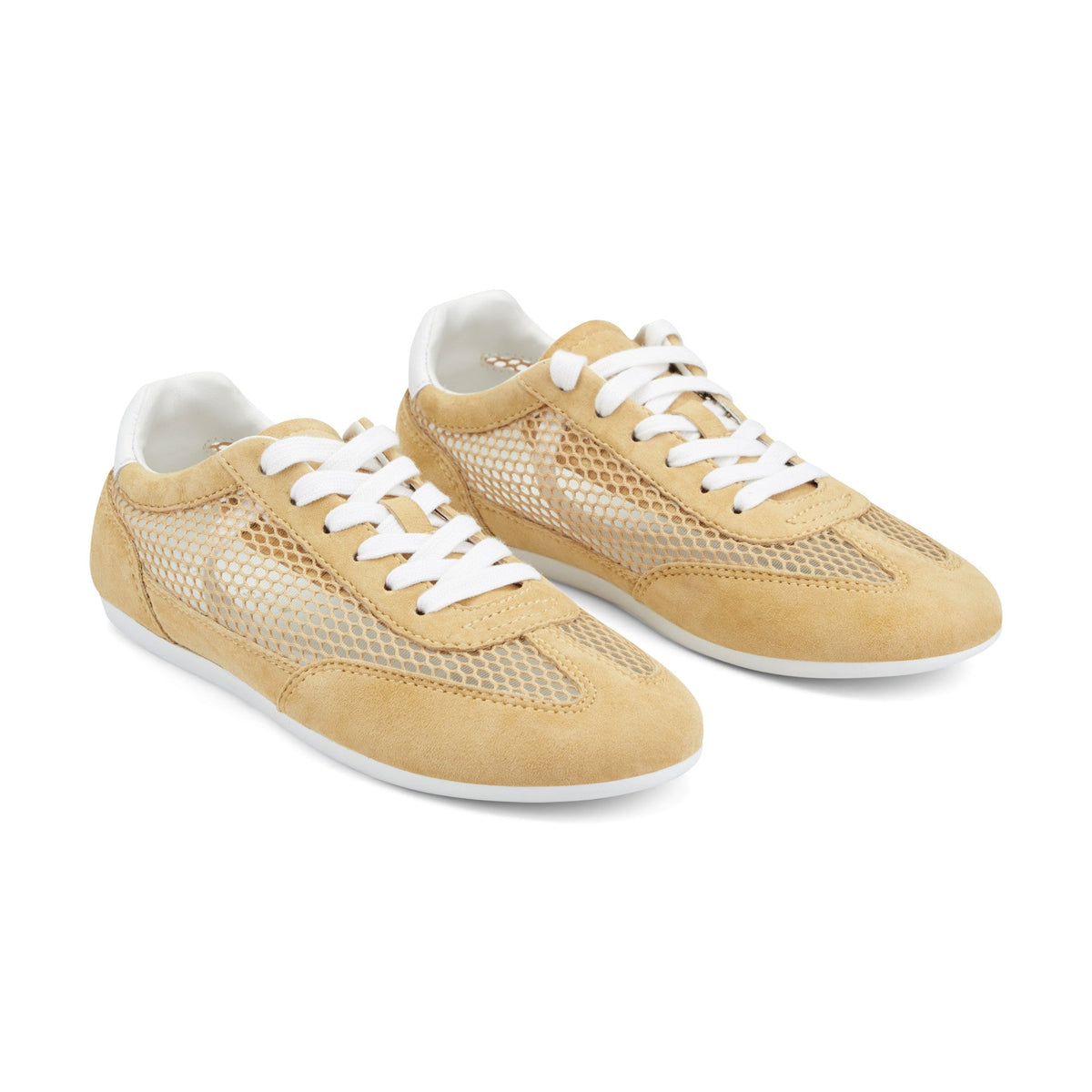 Lexxy Suede Mesh Sneaker - Yellow Suede/Mesh | Marc Fisher