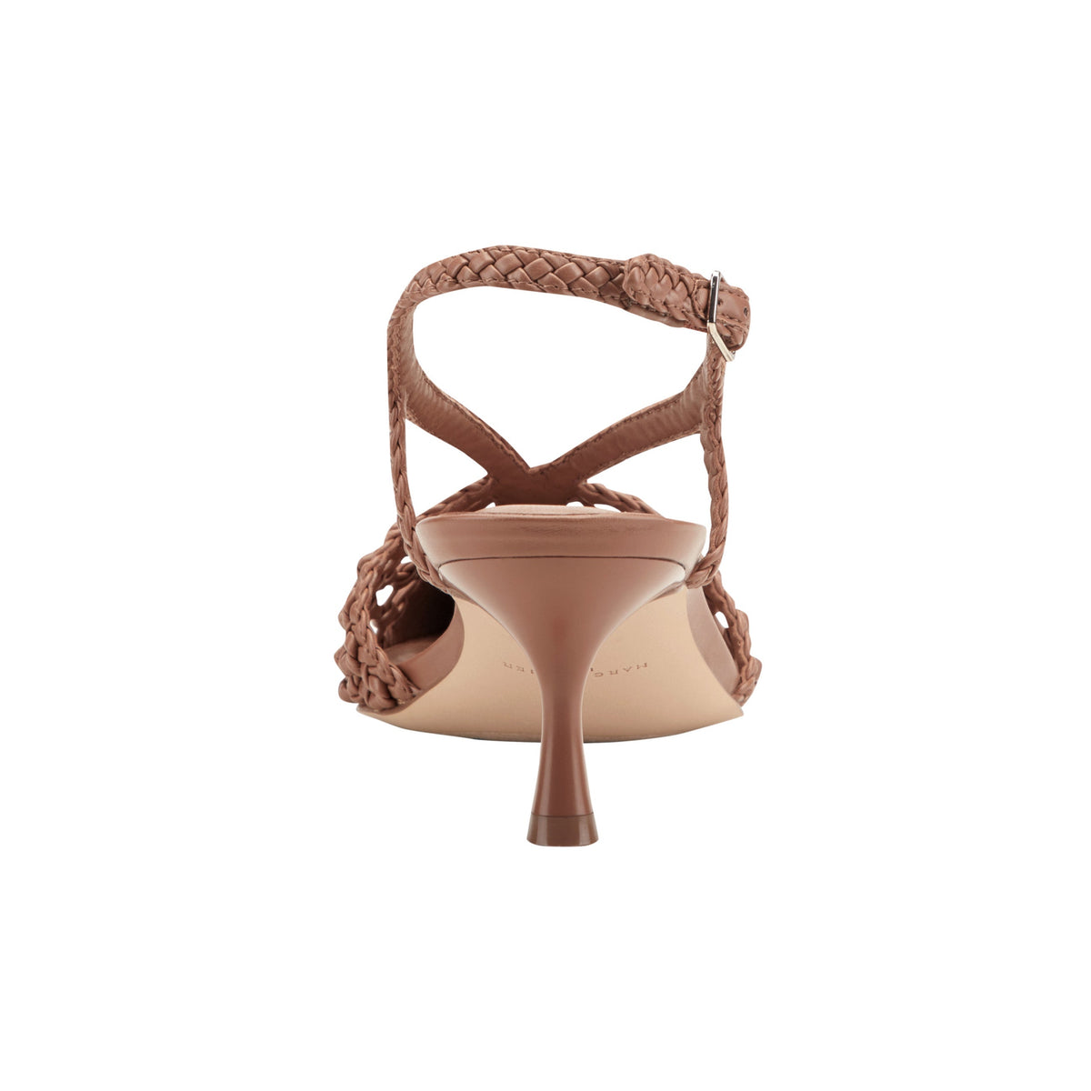 Reagan Woven Leather Pump - Natural Leather | Marc Fisher