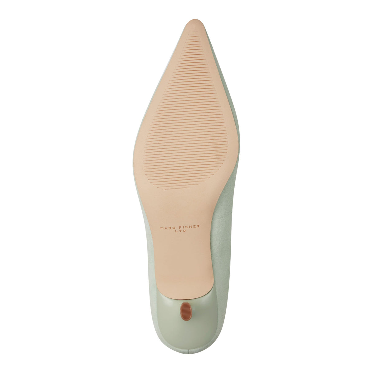 Calynna Leather Kitten Heel Pump - Mint Suede | Marc Fisher