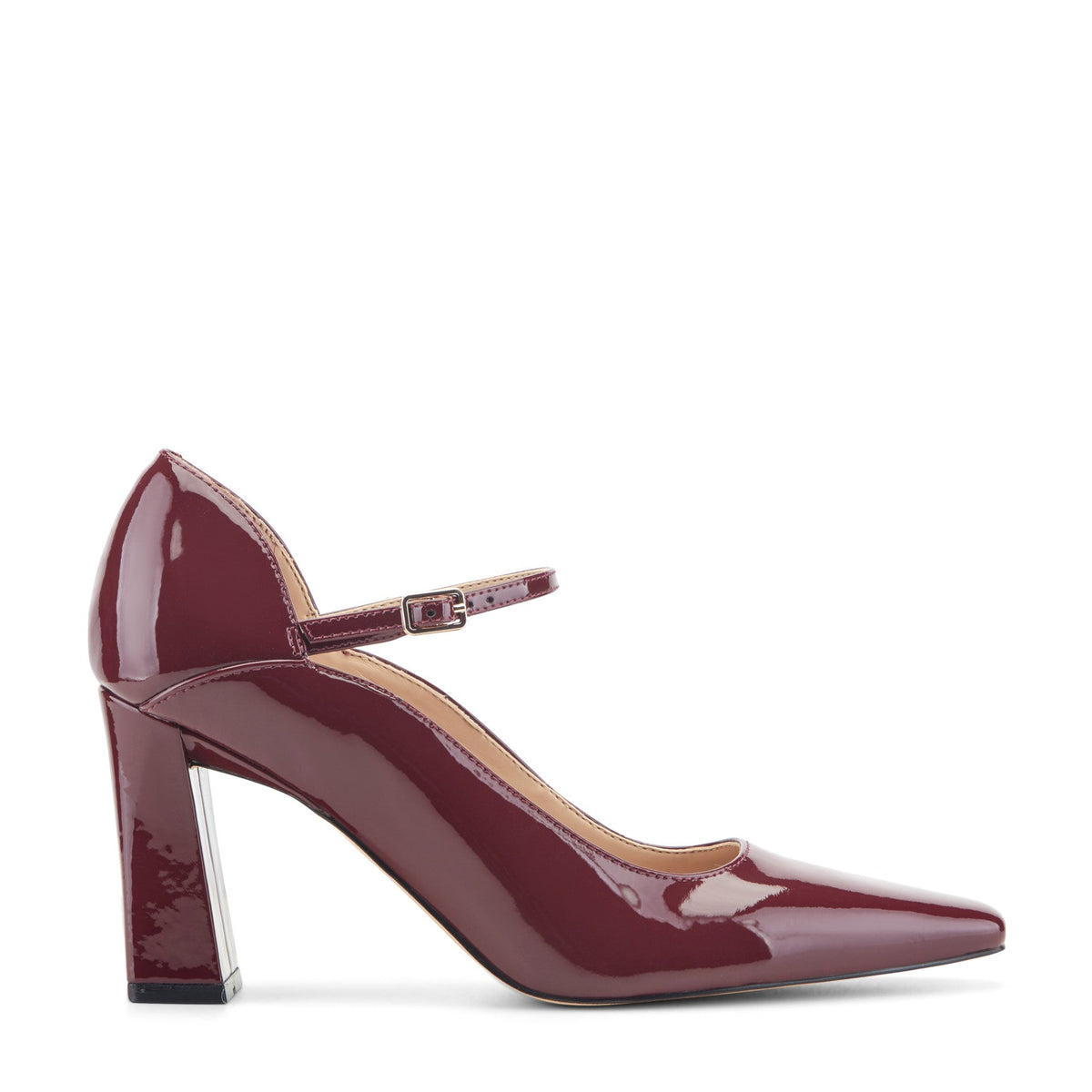 Genevie Mary Jane Pump - Red Patent Leather | Marc Fisher