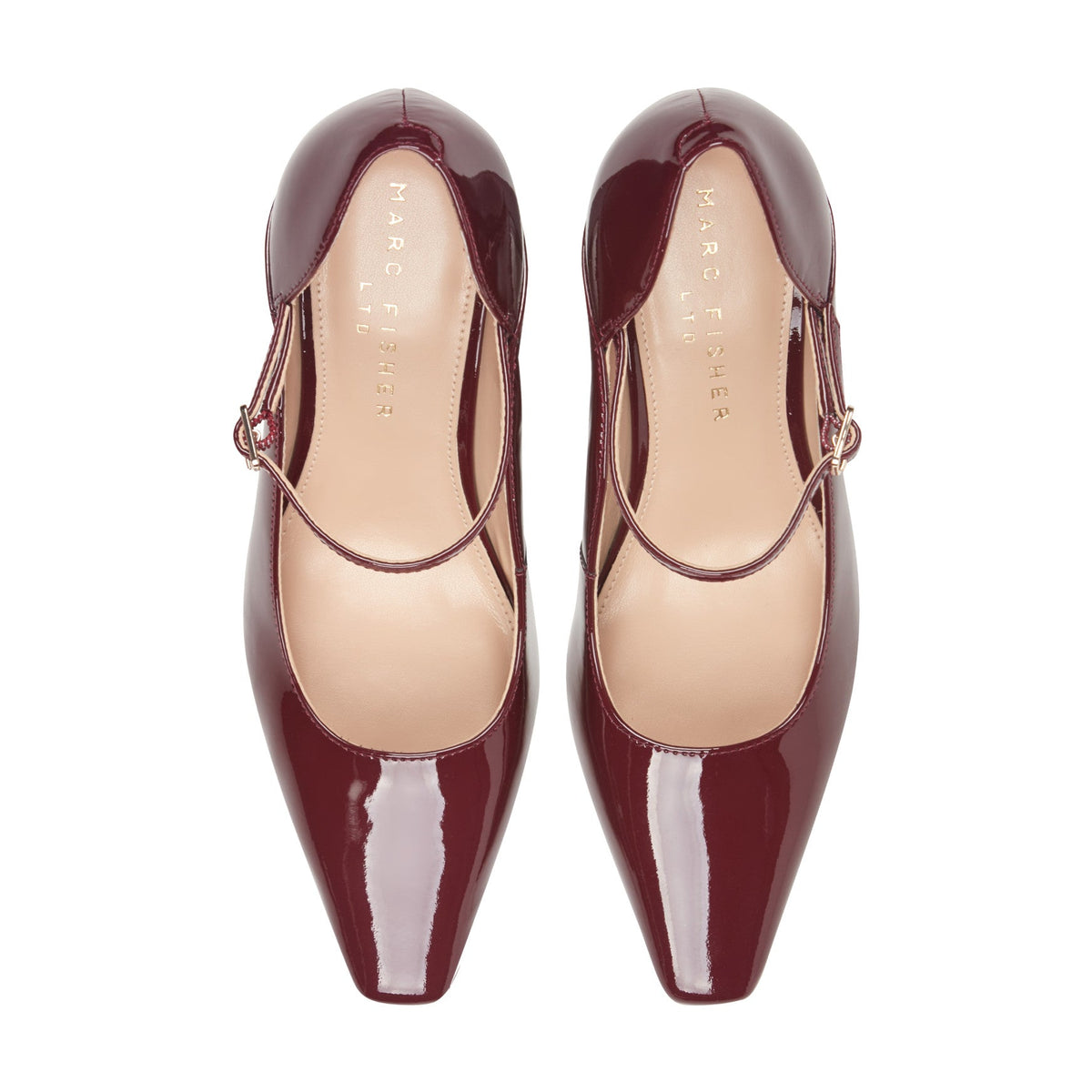 Genevie Mary Jane Pump - Red Patent Leather | Marc Fisher