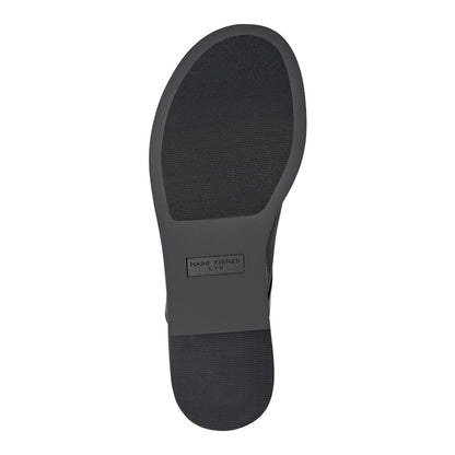 Larissa Mesh Flat Mule - Black Mesh | Marc Fisher