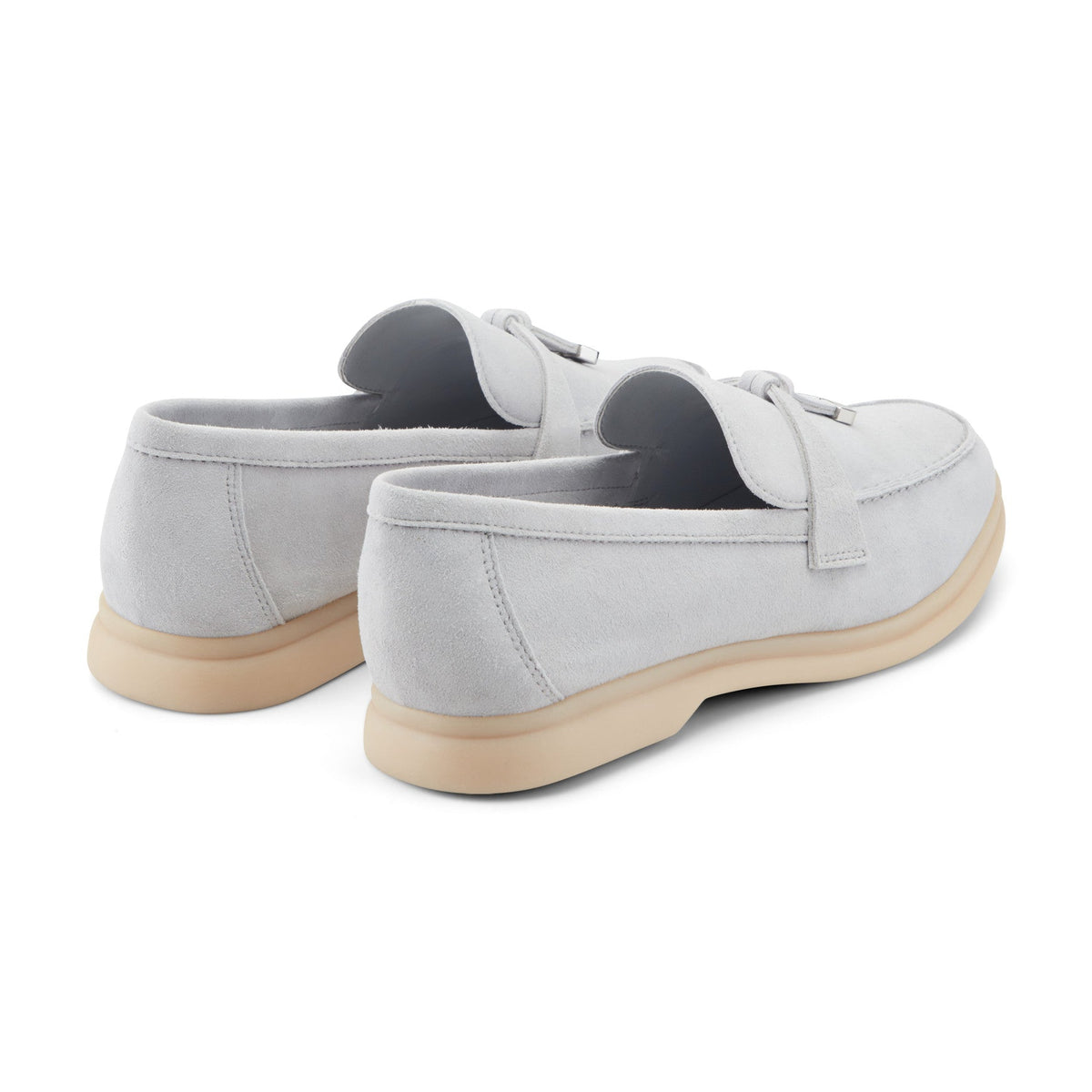 Yanelli Casual Leather Loafer - Light Blue Suede | Marc Fisher