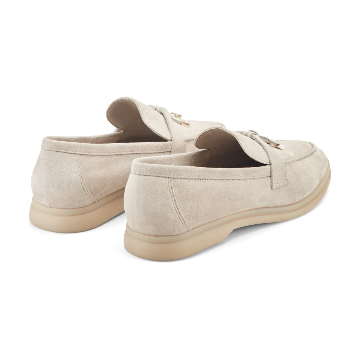 Yanelli Casual Leather Loafer - Taupe Suede | Marc Fisher