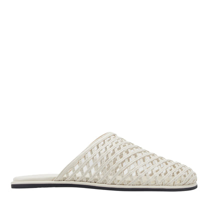 Lynzi Woven Leather Mule - Ivory Leather | Marc Fisher