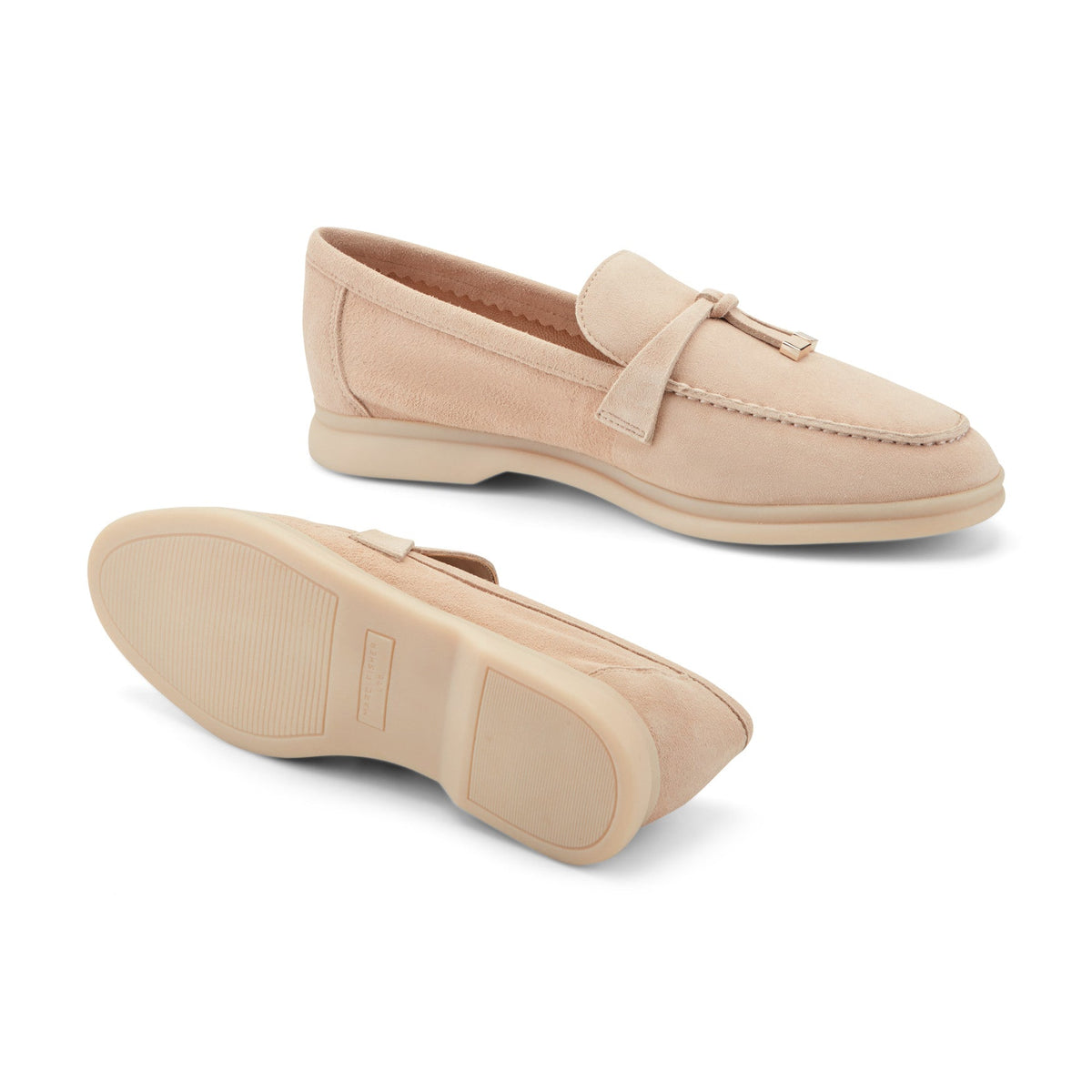 Yanelli Casual Leather Loafer - Natural Suede | Marc Fisher