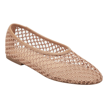 Jazlyn Mesh Ballet Flat - Natural Mesh | Marc Fisher