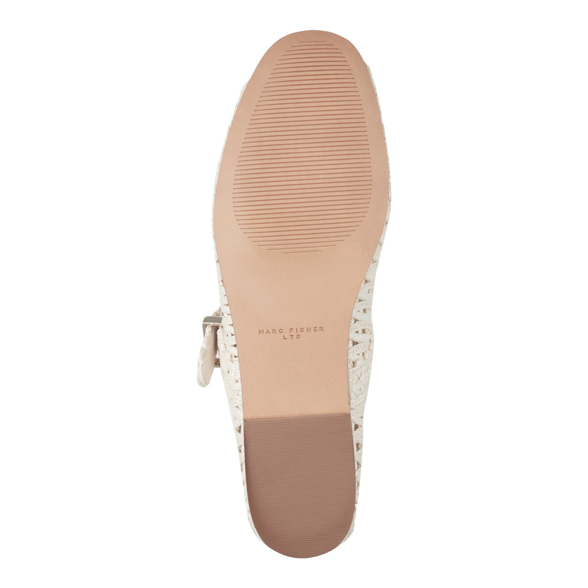 Emillia Woven Mary Jane Ballet Flat - Chic Cream | Marc Fisher