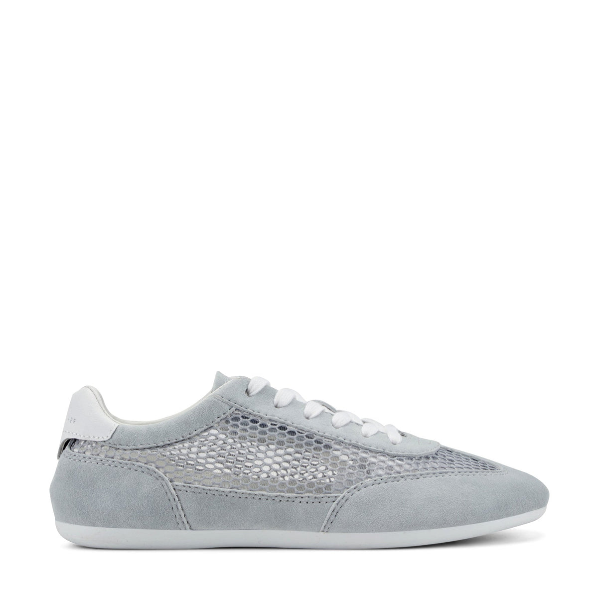 Lexxy Suede Mesh Sneaker - Light Grey Suede/Mesh | Marc Fisher