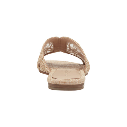 Nalany Flat Sandal - Natural | Marc Fisher