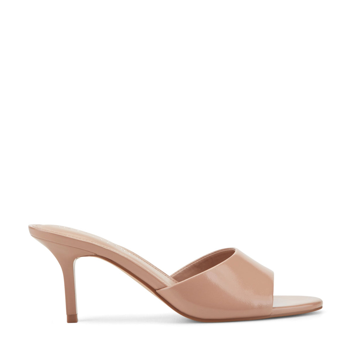 Finny Leather Mule Sandal - Natural Leather | Marc Fisher