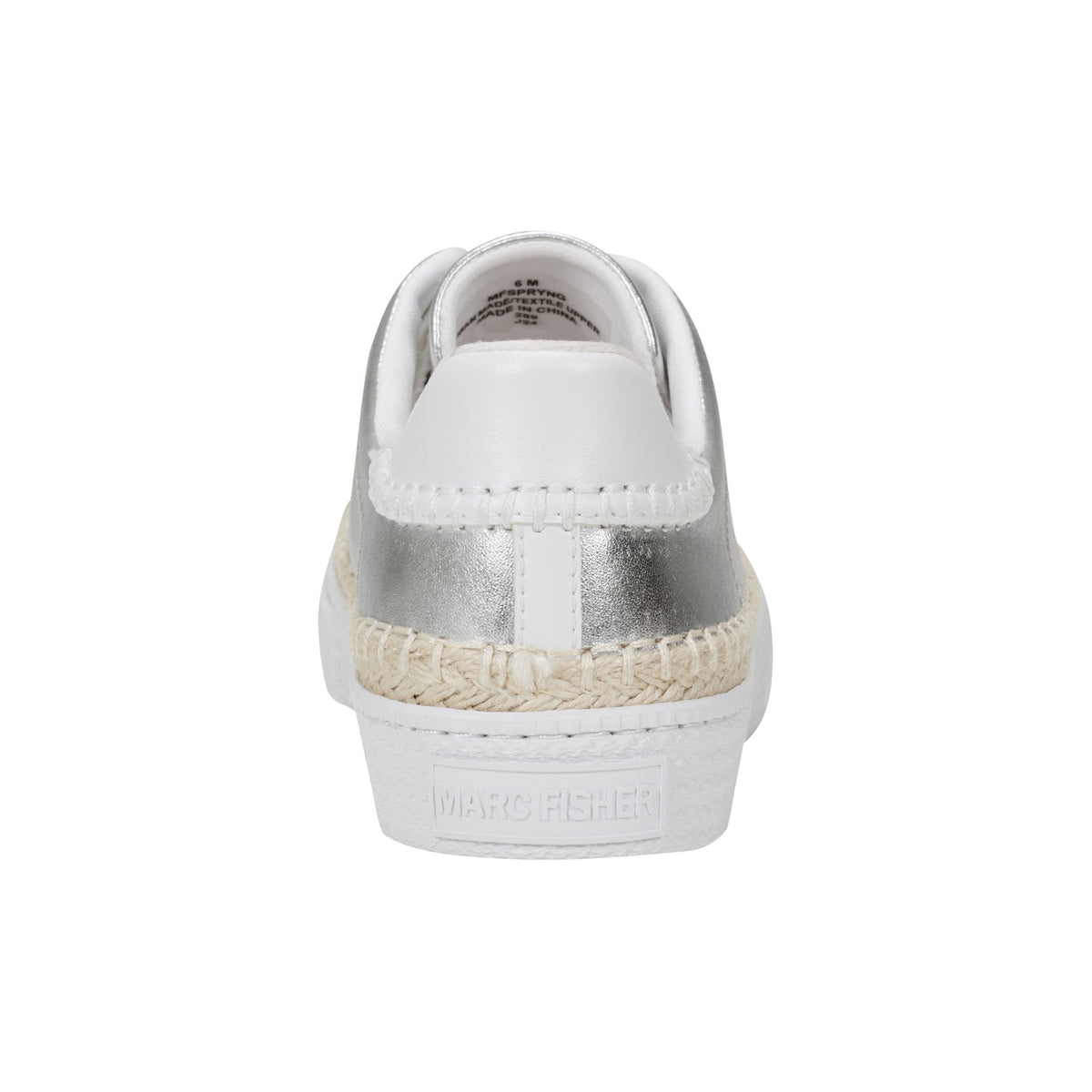 Spryng Platform Laceup Sneaker - Silver | Marc Fisher