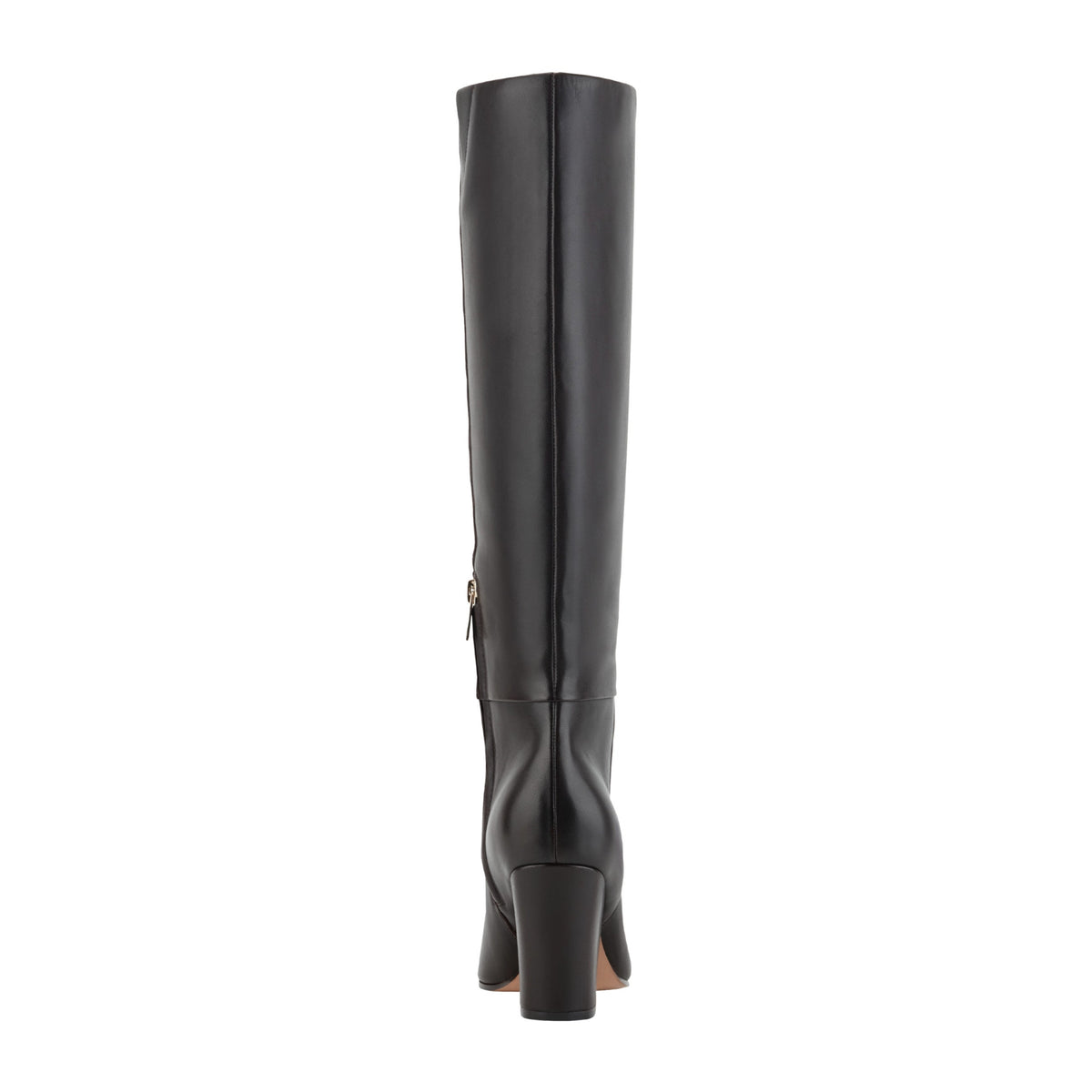 Estella Knee High Leather Boot - Dark Brown Leather | Marc Fisher