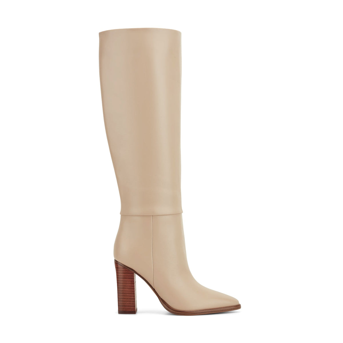 Lannie Dress Leather Boot - Light Natural Leather | Marc Fisher