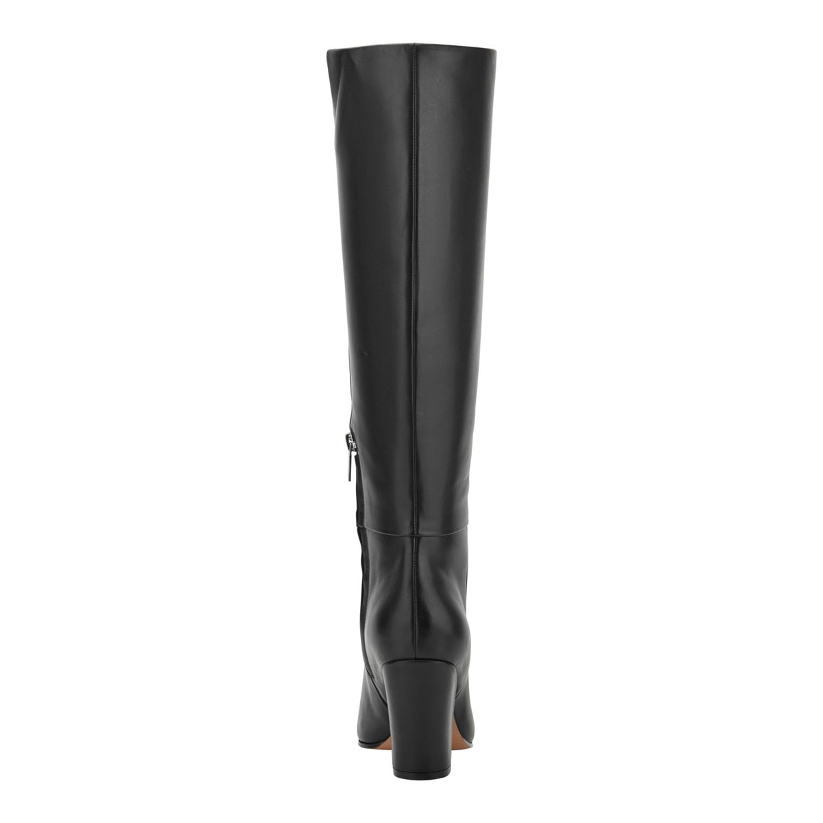 Estella Knee High Leather Boot - Black Leather | Marc Fisher