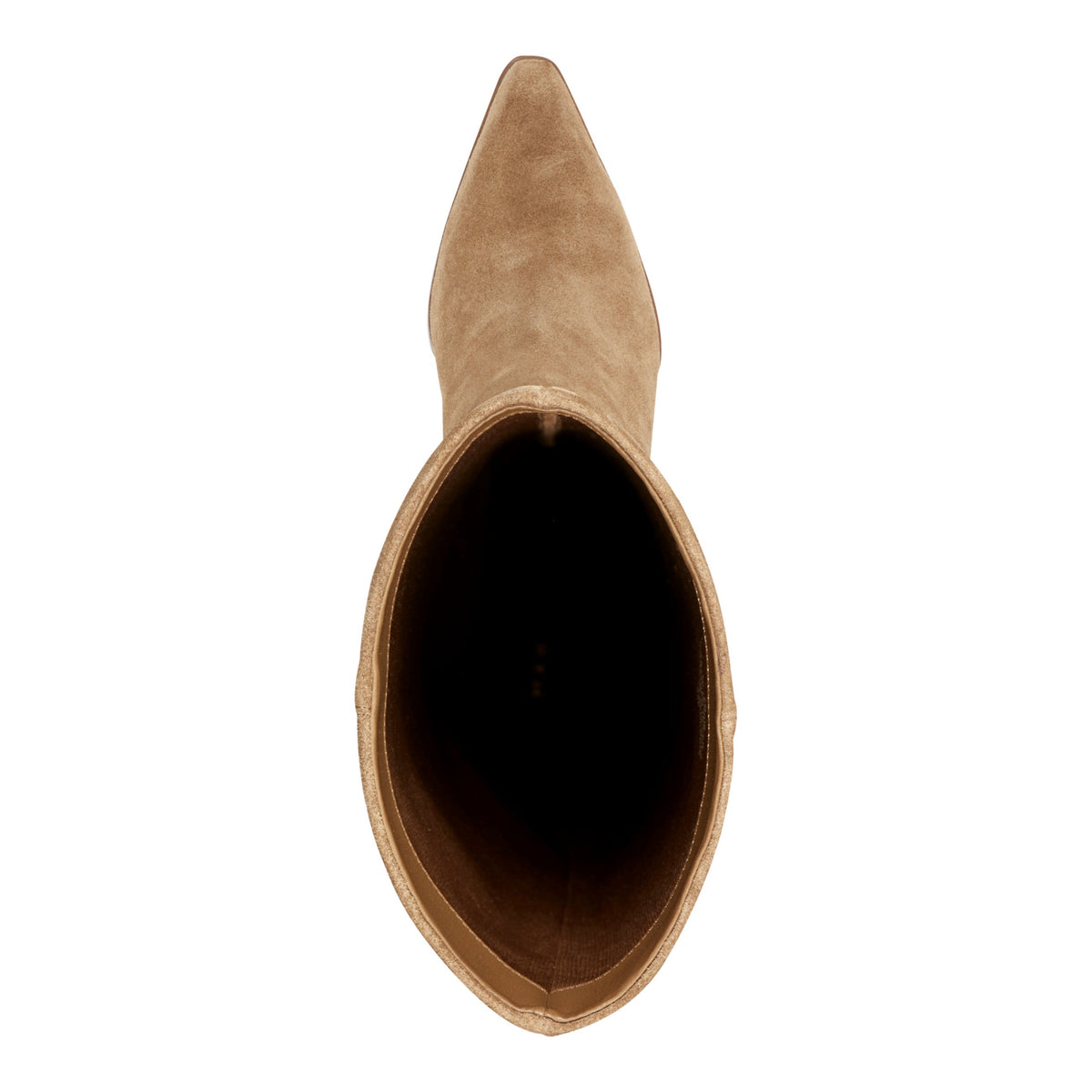 Tarrie Block Heel Leather Boot - Natural Suede | Marc Fisher