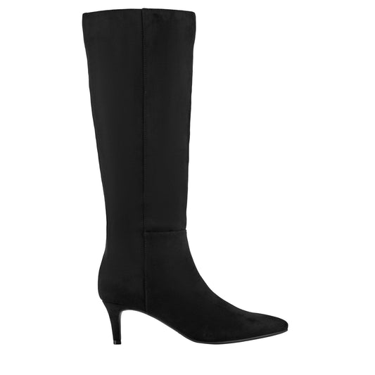 Glint Kitten Heel Boot - Black | Marc Fisher