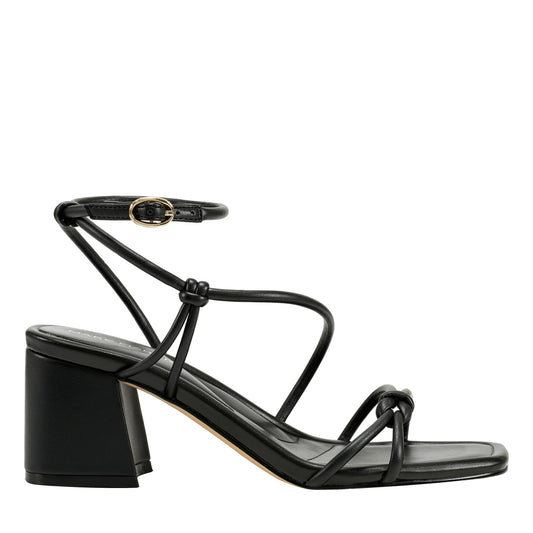 Gurion Block Heel Sandal - Black | Marc Fisher