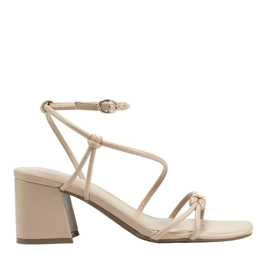 Gurion Block Heel Sandal - Light Natural | Marc Fisher
