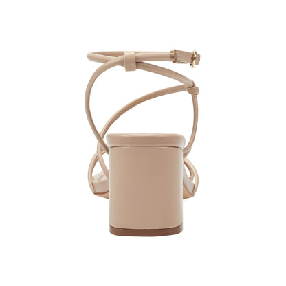Gurion Block Heel Sandal - Light Natural | Marc Fisher