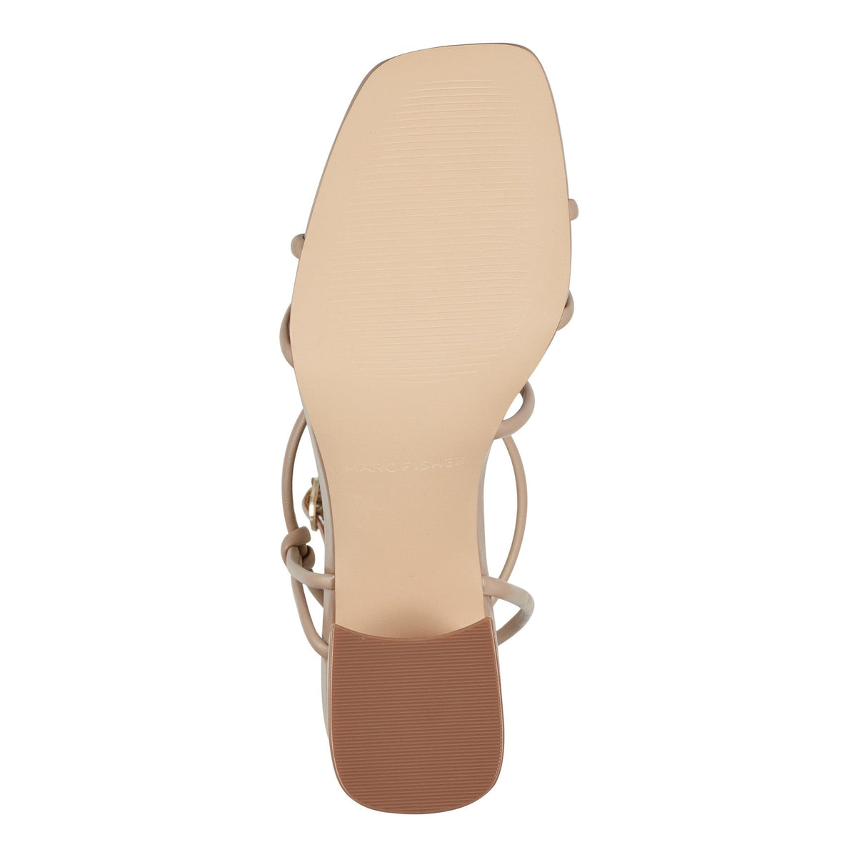 Gurion Block Heel Sandal - Light Natural | Marc Fisher