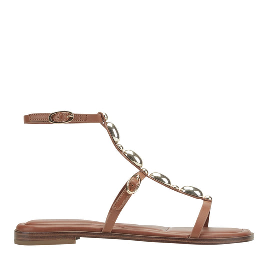 Folai Gladiator Sandal - Brown | Marc Fisher