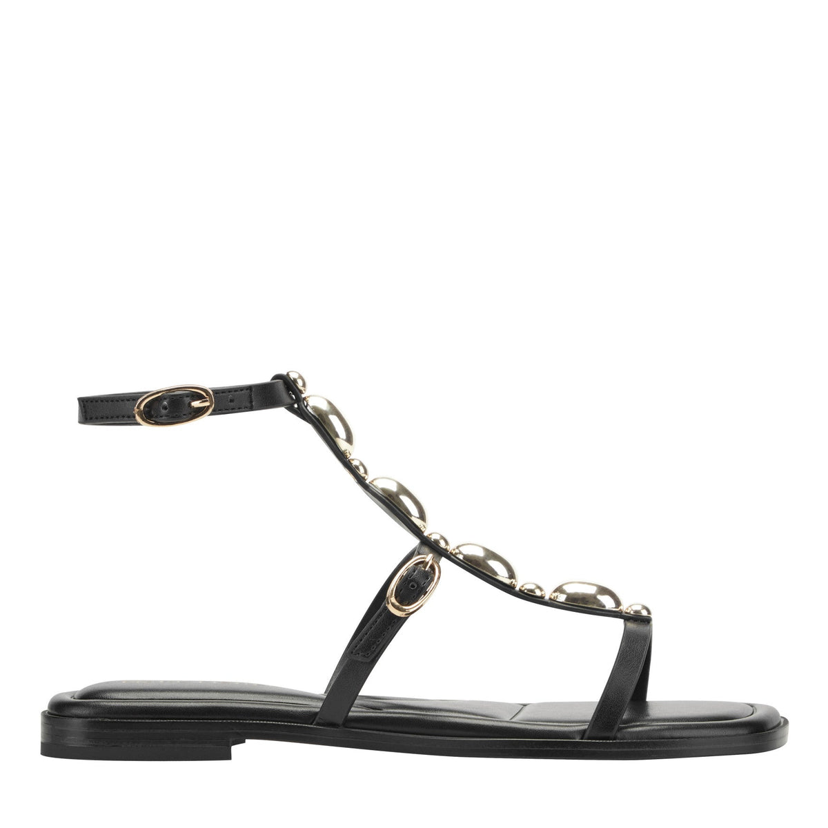 Folai Gladiator Sandal - Black | Marc Fisher