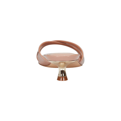 Tracey Slide Dress Sandal - Natural Patent | Marc Fisher