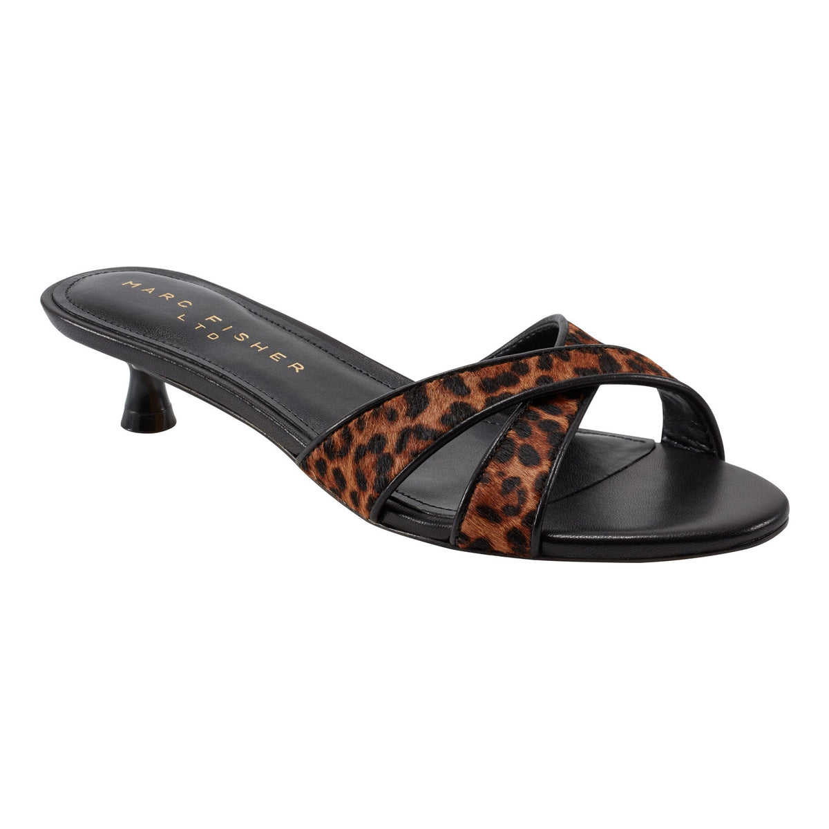 Tracey Slide Dress Sandal - Leopard | Marc Fisher