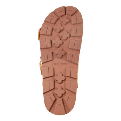 Mylan Footbed Sandal - Natural | Marc Fisher