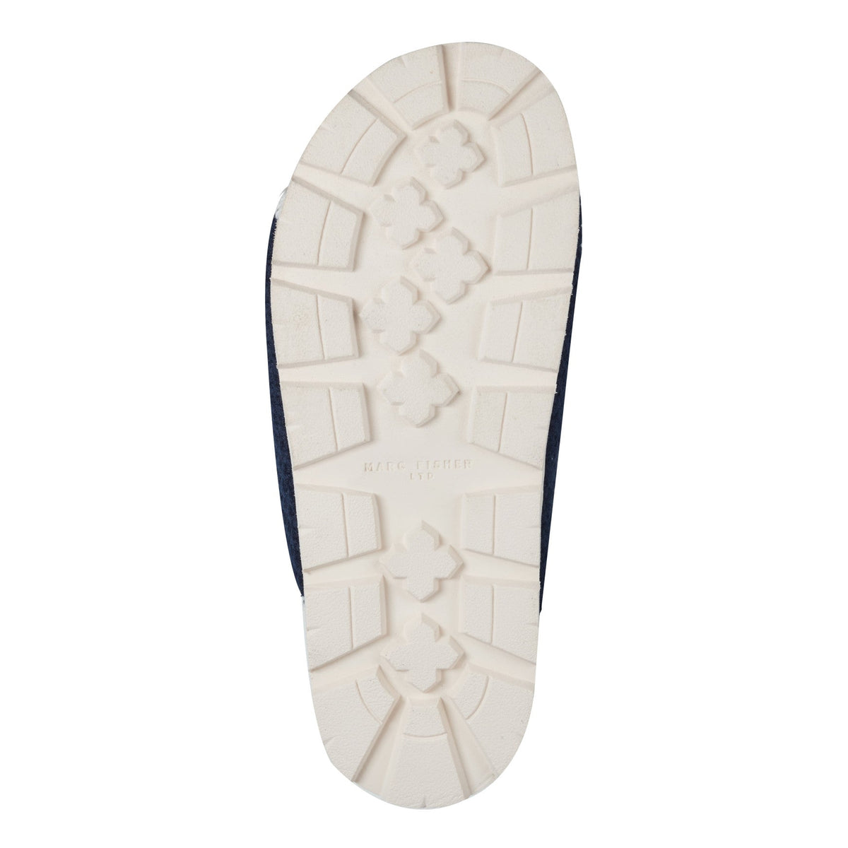 Brinleys Footbed Sandal - Navy/Cream | Marc Fisher