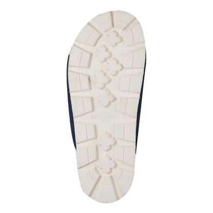 Brinleys Footbed Sandal - Navy/Cream | Marc Fisher