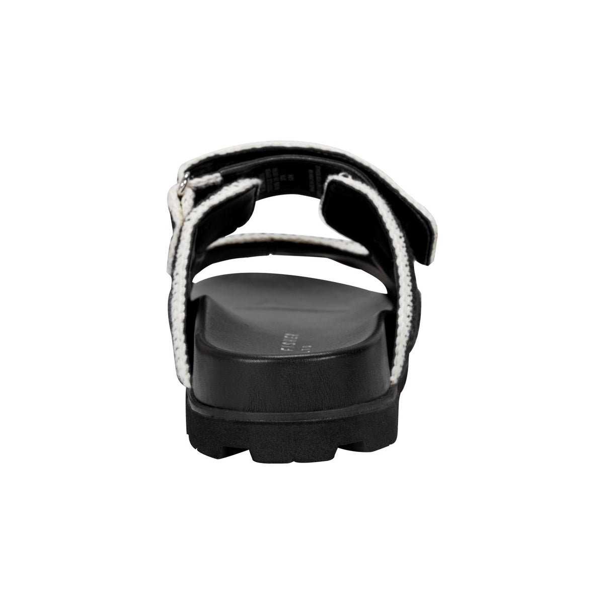 Brinleys Footbed Sandal - Black/Cream | Marc Fisher