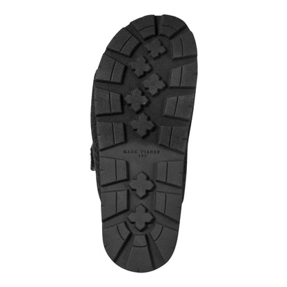 Brinleys Footbed Sandal - Black/Cream | Marc Fisher